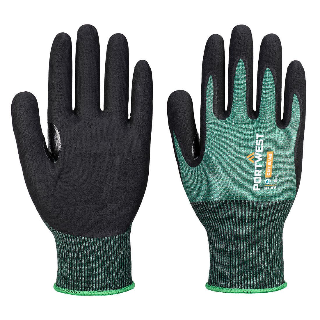 SG Cut B18 Eco Nitrile Glove (Pk12) - Green/Black