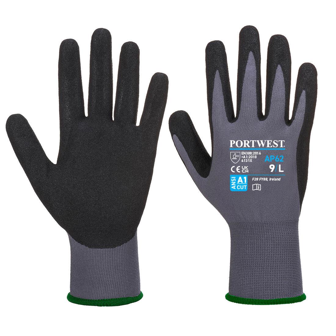 Dermiflex Aqua Glove - Grey/Black
