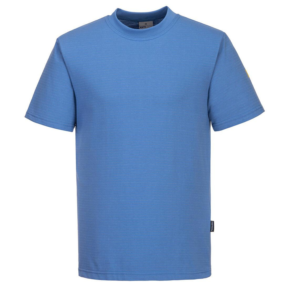 Anti-Static ESD T-Shirt S/S - Hamilton Blue