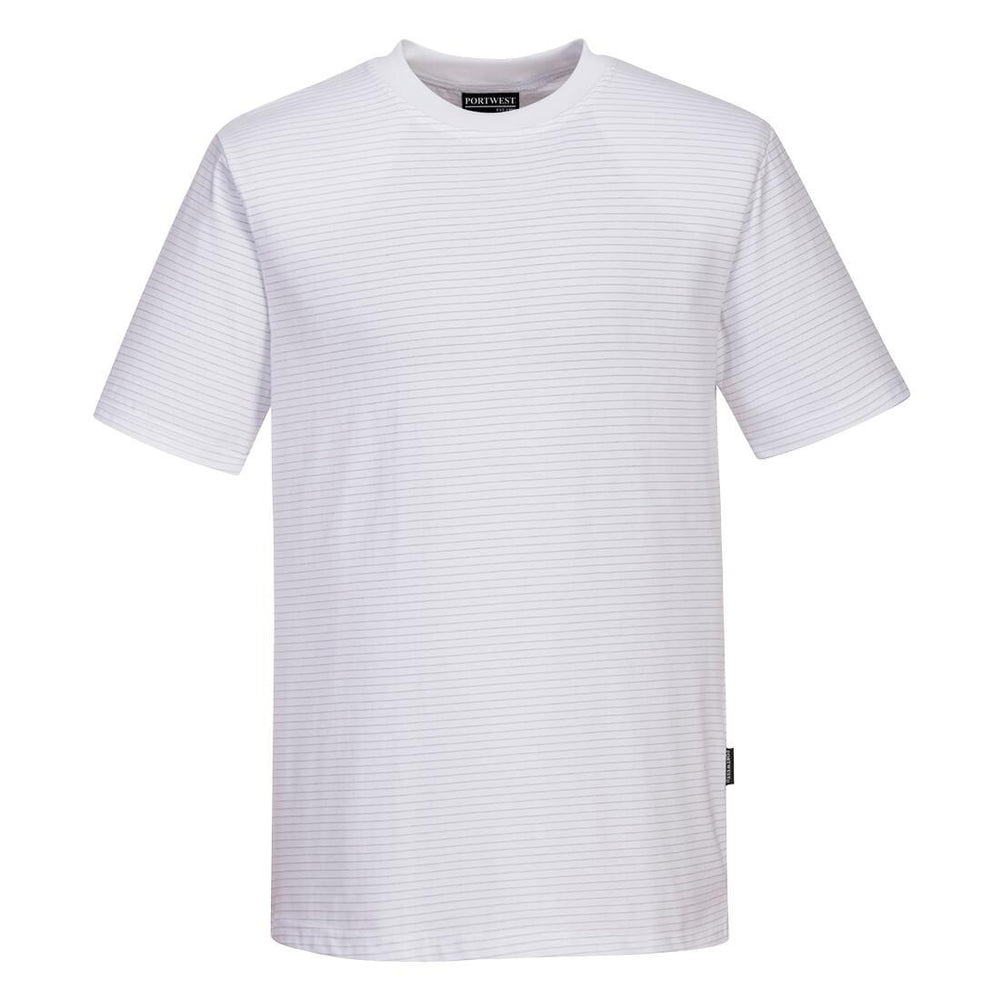 Anti-Static ESD T-Shirt S/S - White