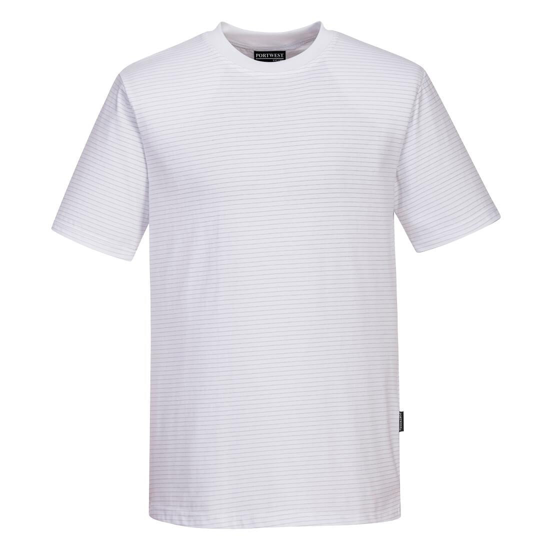 Anti-Static ESD T-Shirt S/S - White