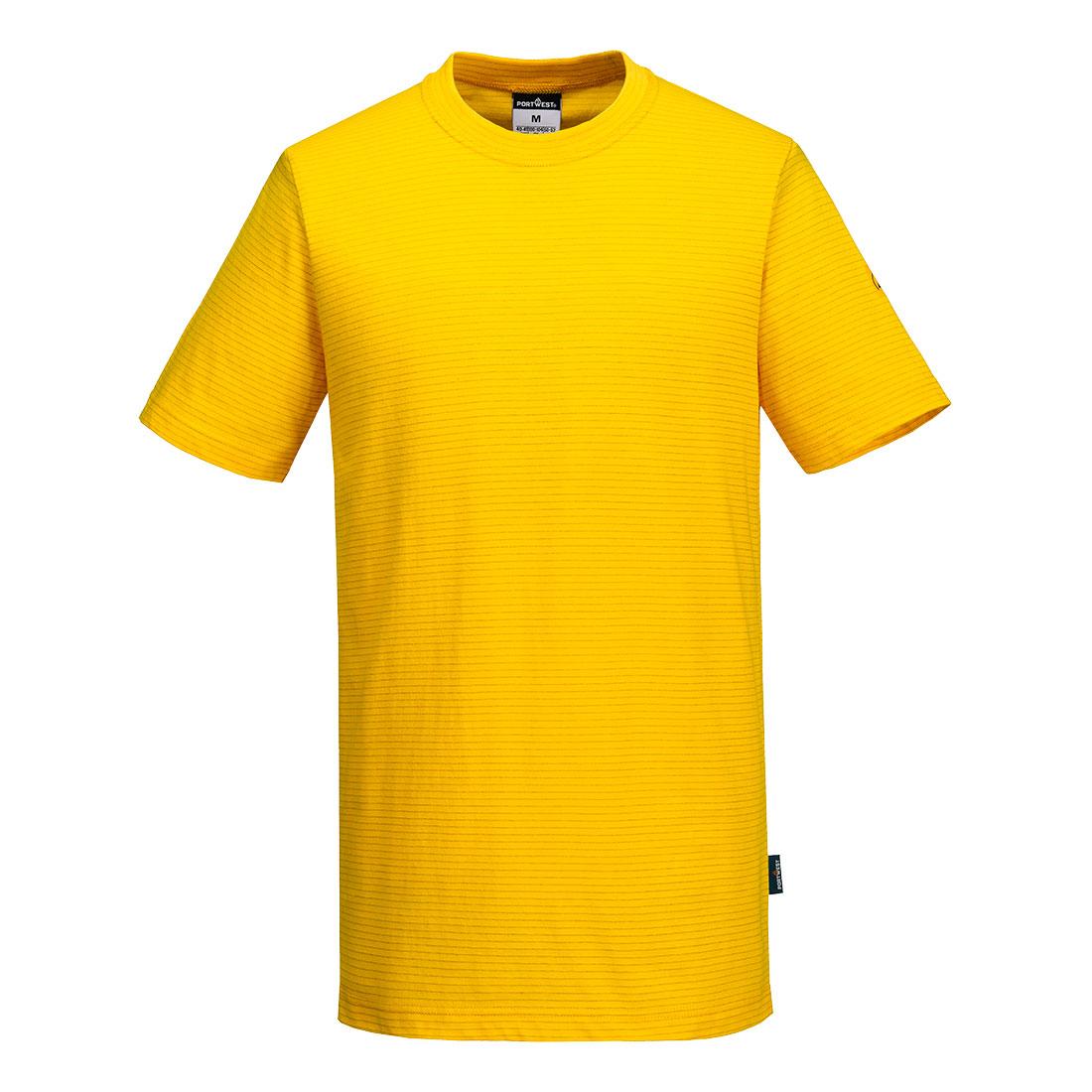 Anti-Static ESD T-Shirt S/S - Deep Yellow