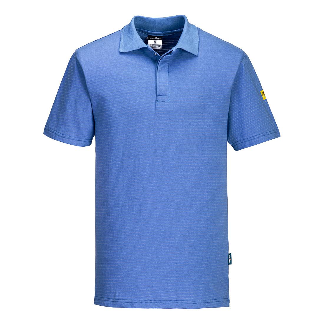 Anti-Static ESD Polo Shirt S/S - Hamilton Blue