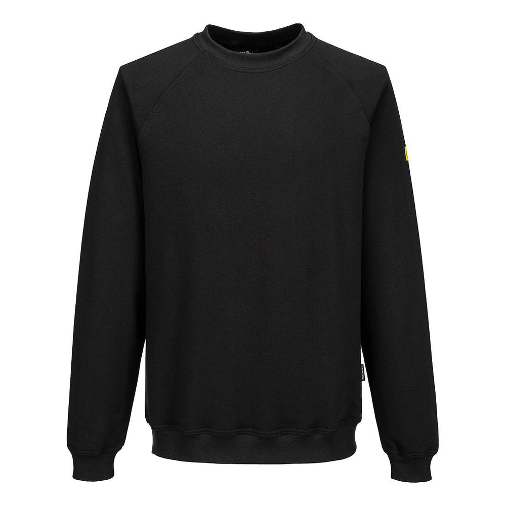 Anti-Static ESD Sweatshirt - Black