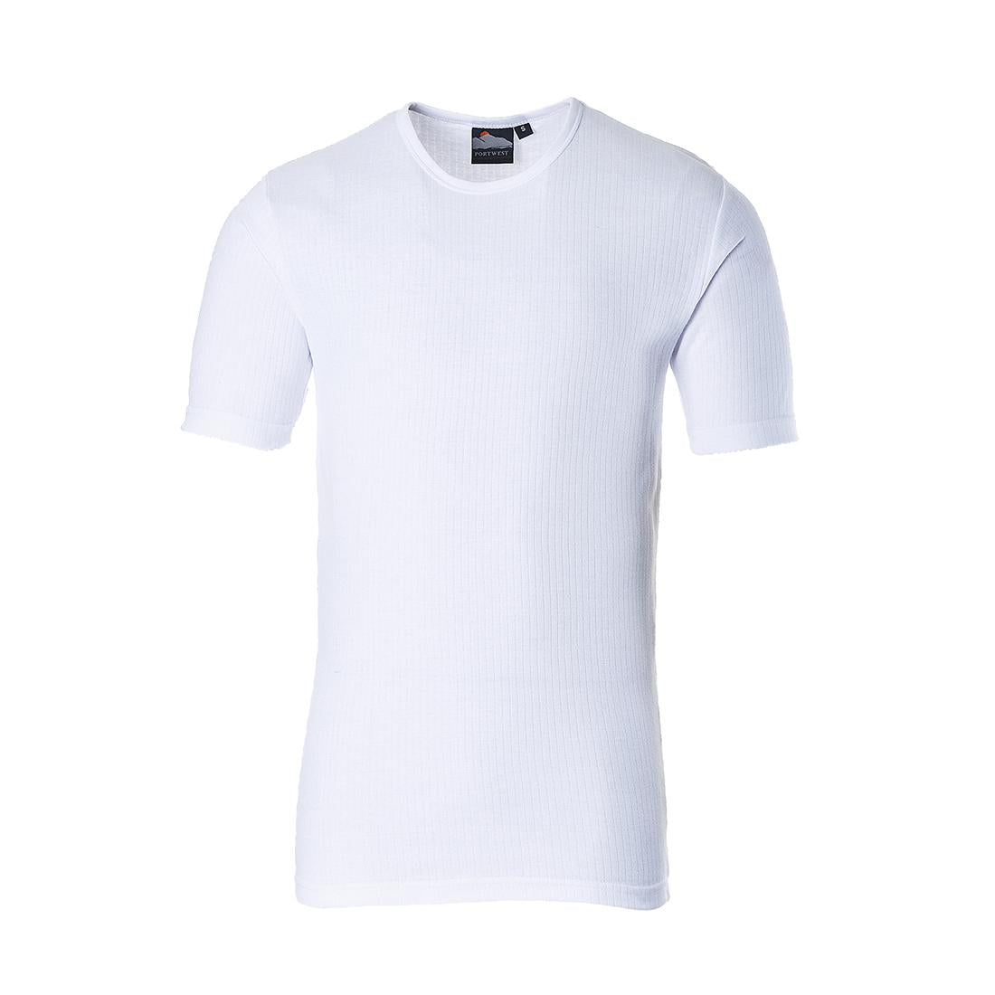 Thermal T-Shirt Short Sleeve - White