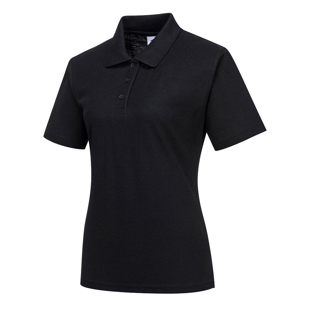 Naples Women's Polo Shirt - Black