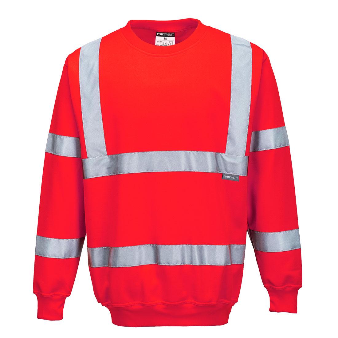 Hi-Vis Sweatshirt - Red