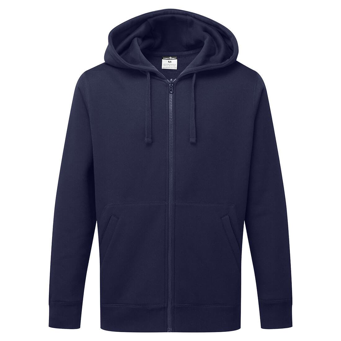 Zipped Hoodie - Navy