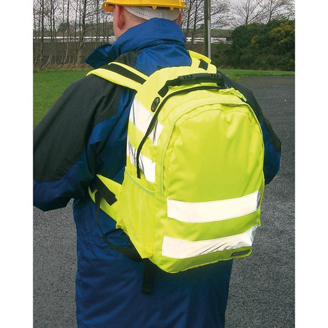 Hi-Vis Rucksack - Yellow