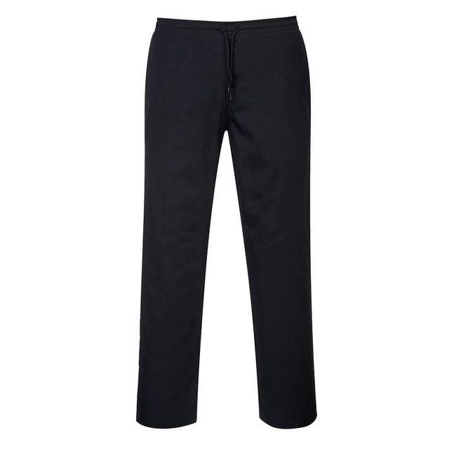 Chef's Drawstring Trousers - Black