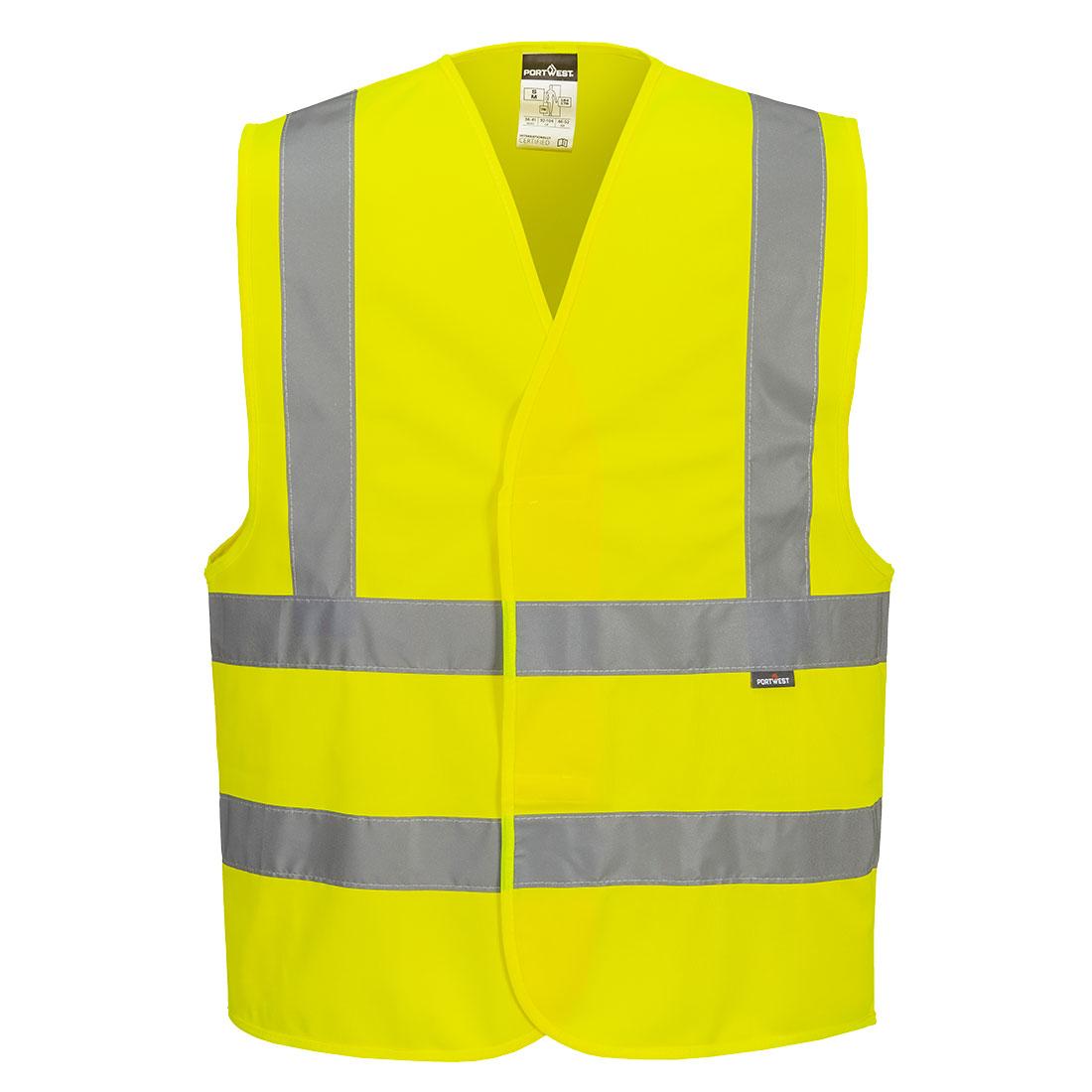 Hi-Vis Band and Brace Vest - Yellow