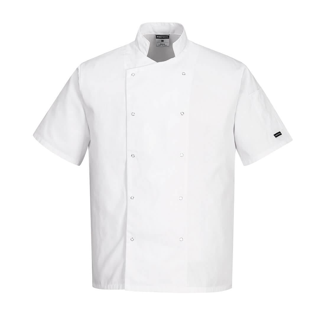 Chef's Cumbria Jacket S/S - White