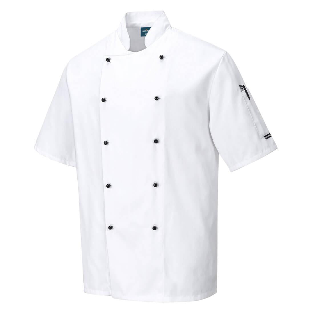 Chef's Kent Jacket S/S - White