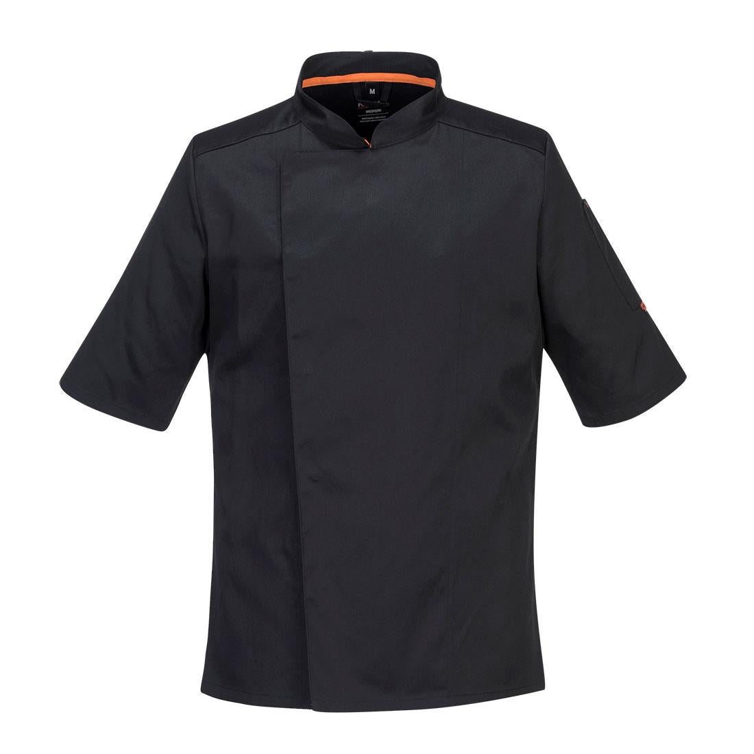 Chef's Mesh Air Pro Jacket S/S - Black