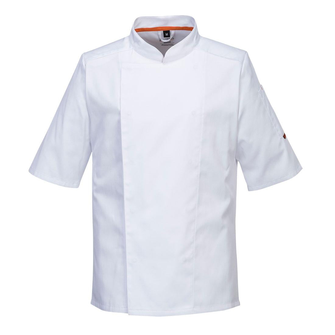 Chef's Mesh Air Pro Jacket S/S - White