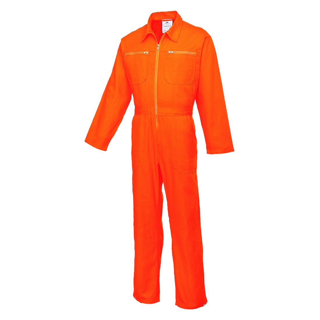 Cotton Boilersuit - Orange