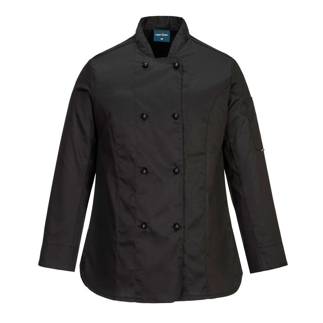 Chef's Women's MeshAir Rachel Jacket L/S - Black
