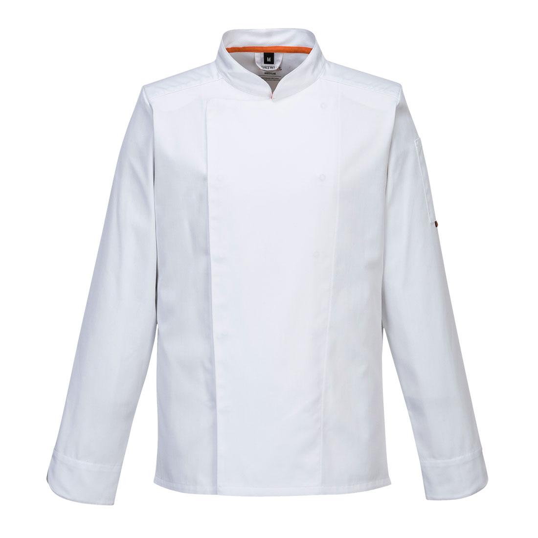 Chef's Mesh Air Pro Jacket L/S - White
