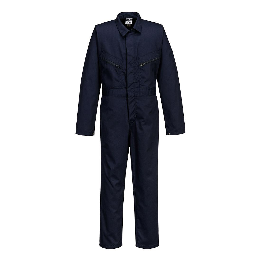Youth's Coverall - Navy