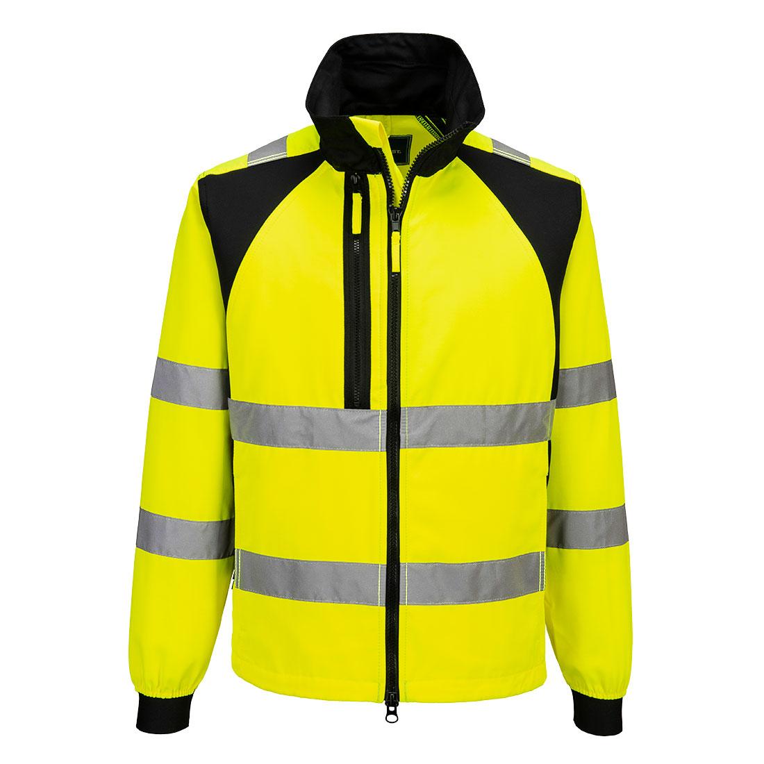 WX2 Eco Hi-Vis Work Jacket - Yellow/Black