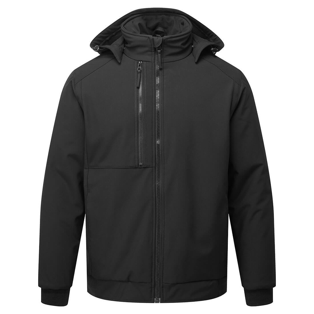 WX2 Eco Hooded Insulated Softshell (2L) - Black