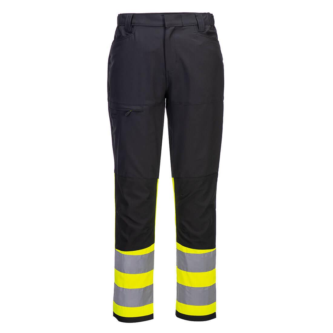 WX2 Eco Hi-Vis Class 1 Service Trousers - Yellow/Black