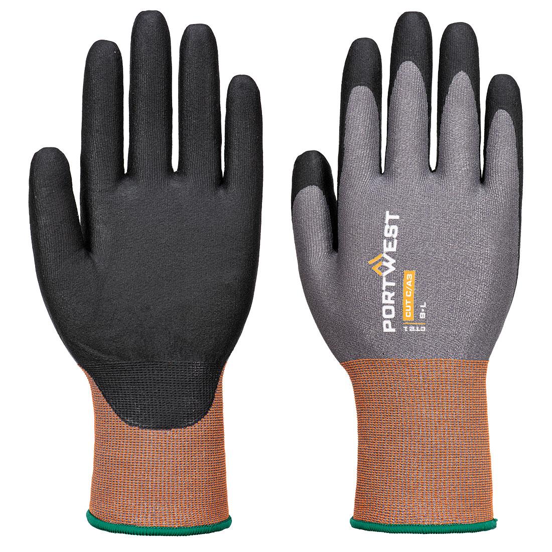 CT Cut C21 Nitrile Glove - Grey/Black