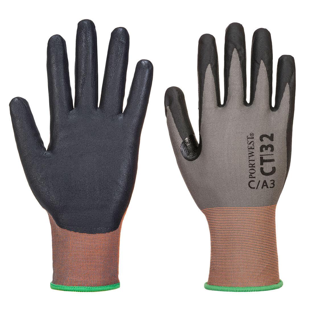 CT Cut C18 Nitrile Glove - Grey/Black