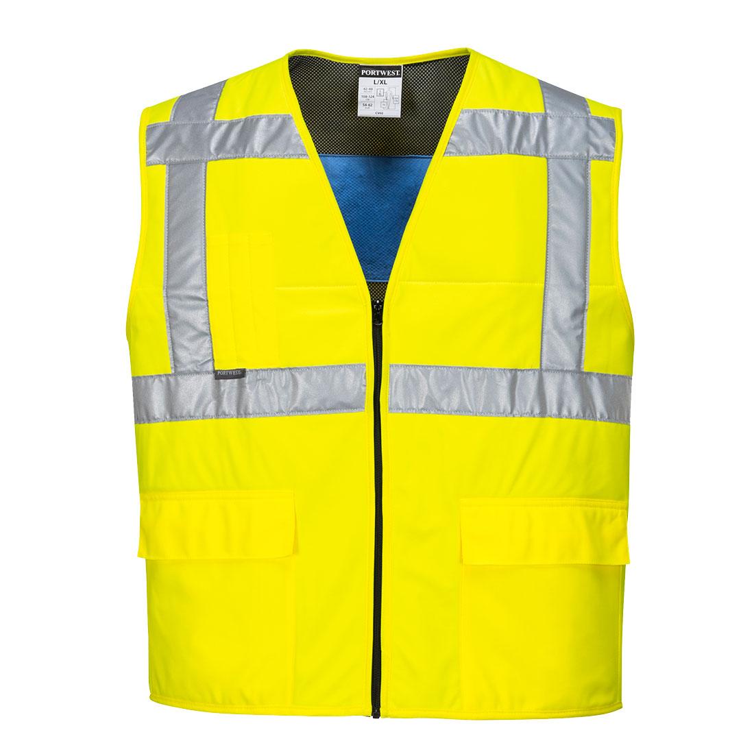 Hi-Vis Cooling Vest - Yellow
