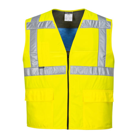 Hi-Vis Cooling Vest - Yellow