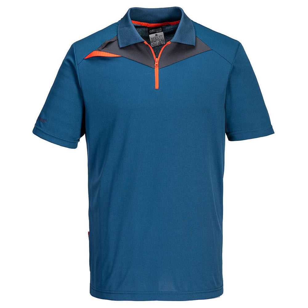 DX4 Polo Shirt S/S - Metro Blue