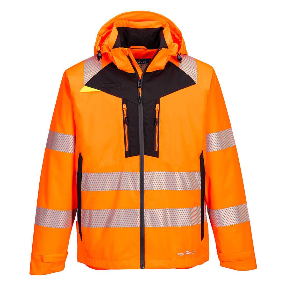 DX4 Hi-Vis Rain Jacket - Orange