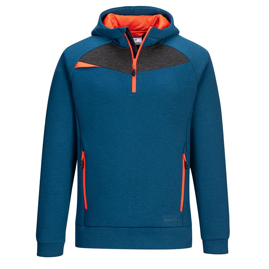 DX4 Quarter Zip Hoodie - Metro Blue