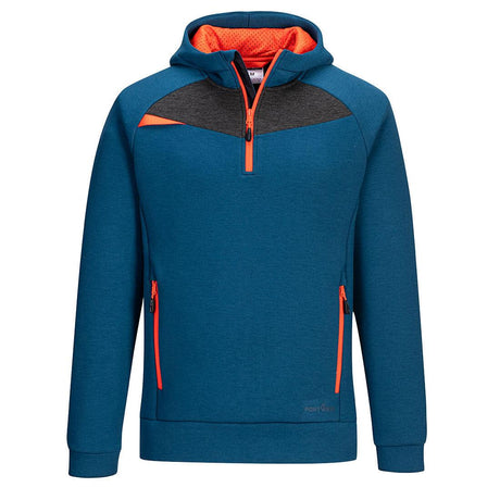 DX4 Quarter Zip Hoodie - Metro Blue