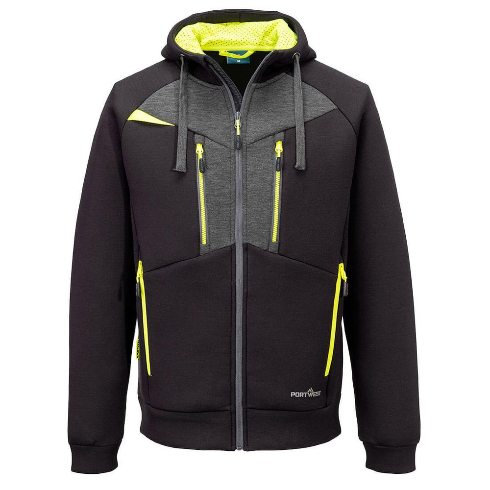 DX4 Zipped Hoodie - Black