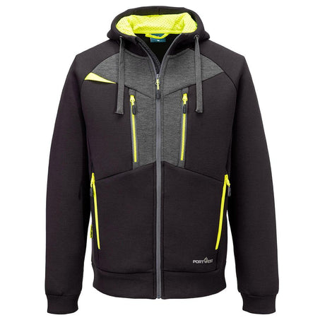 DX4 Zipped Hoodie - Black