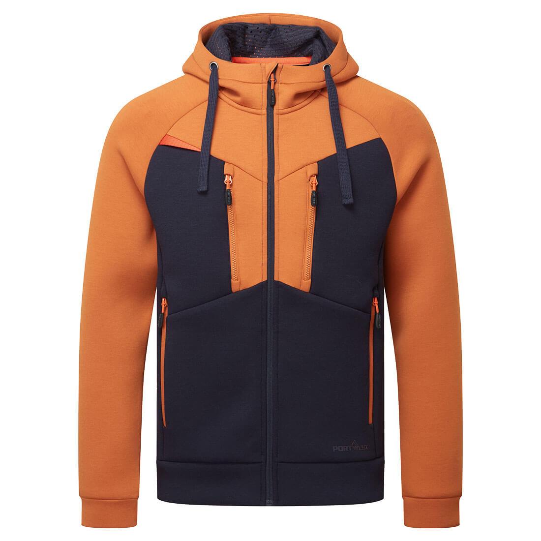 DX4 Zipped Hoodie - Rust