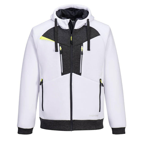 DX4 Zipped Hoodie - White