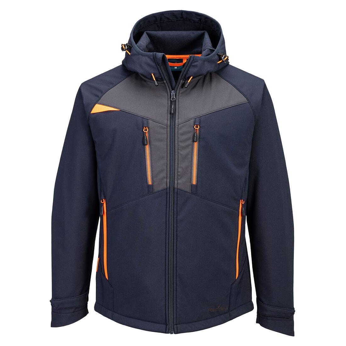 DX4 Hooded Softshell (3L) - Dark Navy