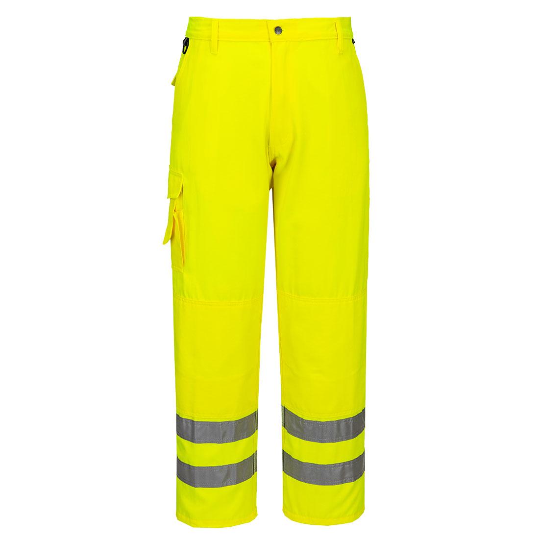 Hi-Vis Work Trousers - Yellow