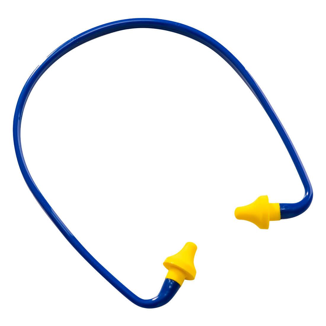 Banded Tapered Ear Plugs - Yellow