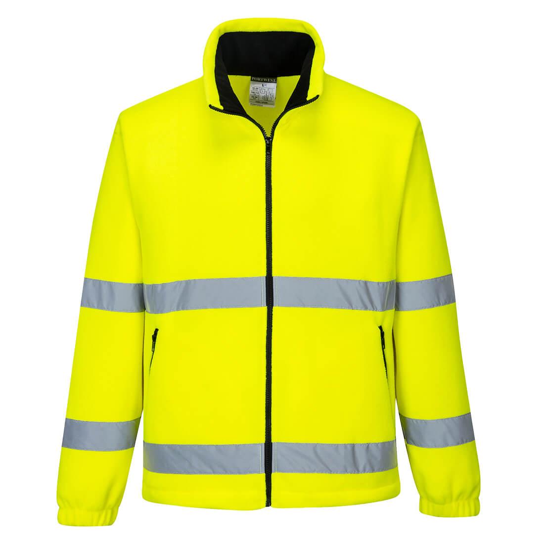 Hi-Vis Windbreaker Fleece - Yellow