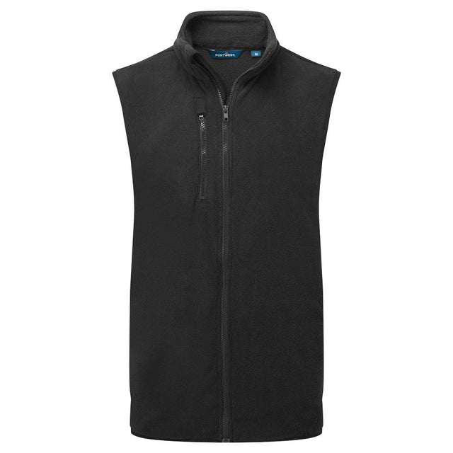 Eco Fleece Gilet - Black
