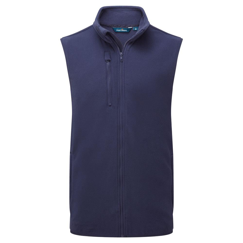 Eco Fleece Gilet - Navy