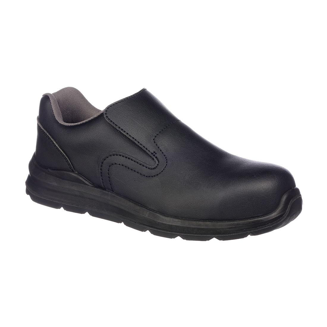 Portwest Compositelite Slip On Safety Trainer S2 SRC - Black