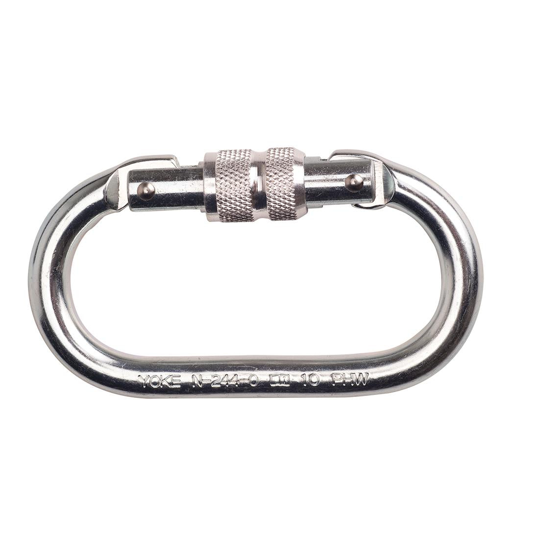 Screwgate Carabiner - Silver