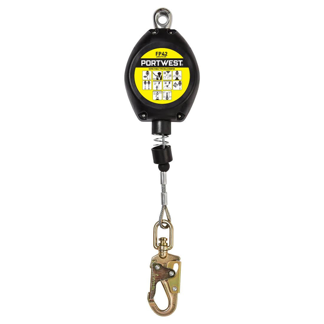 6M Retractable Fall Arrest Block - Black