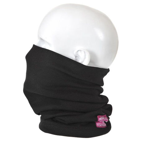 Modaflame Knit Anti-Static FR Neck Tube - Black