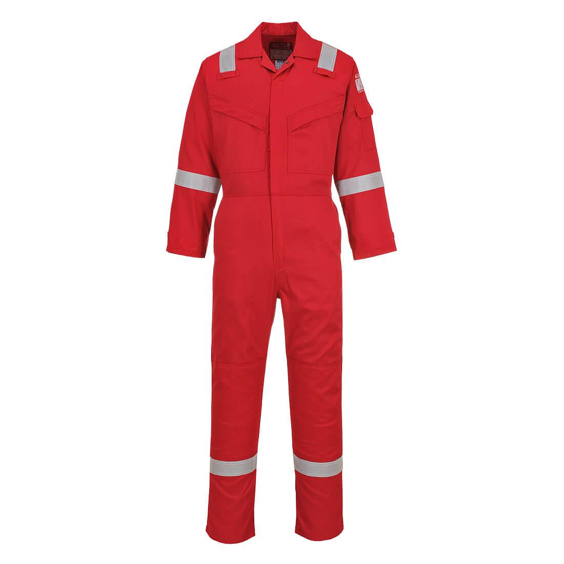 Bizflame Work Lightweight FR Coverall - Red Tall