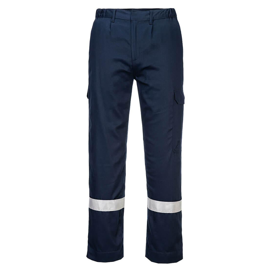 Bizflame Work Lightweight Anti-Static FR Trousers - Navy